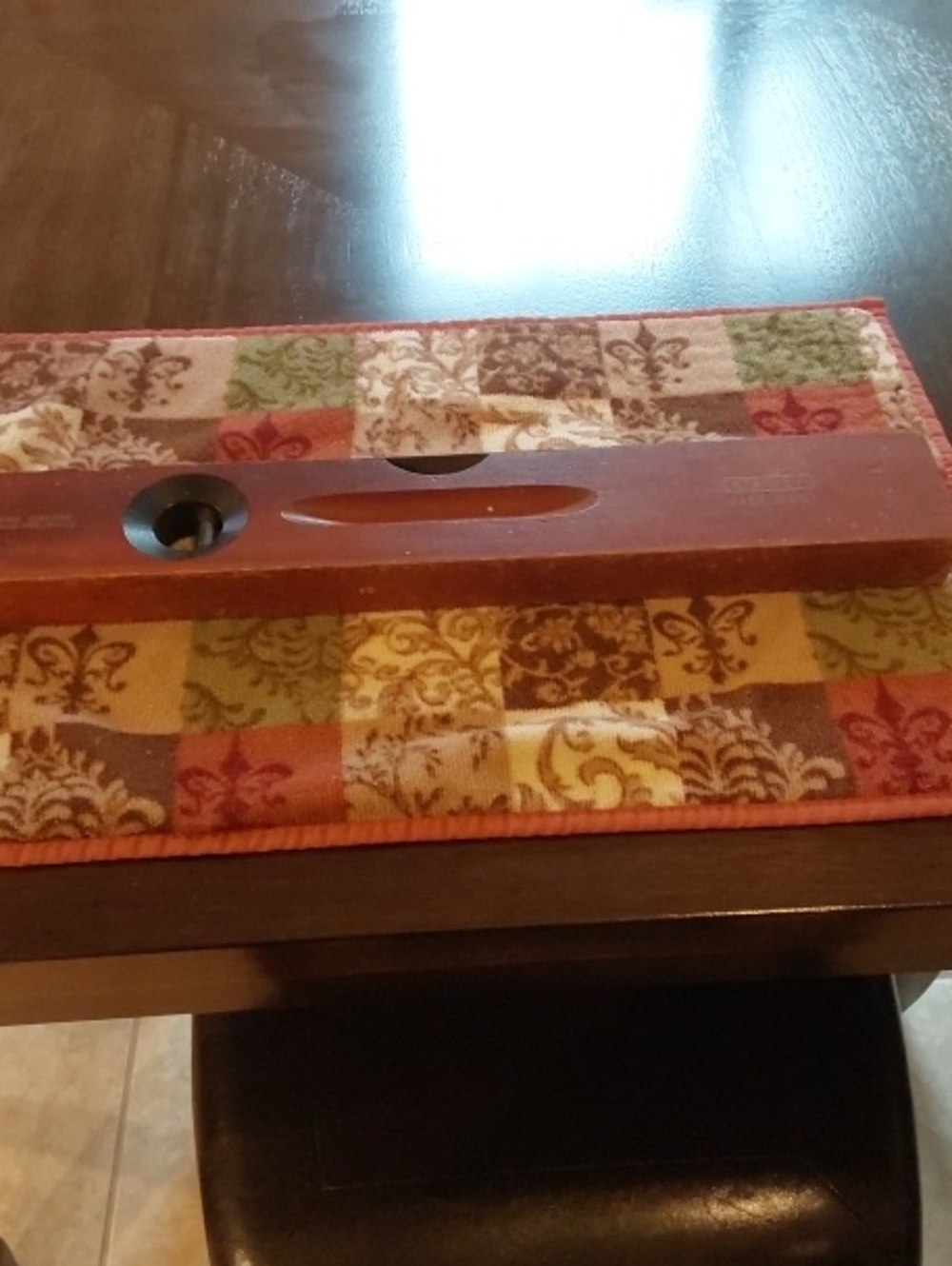 Stanley Vintage Cherry wood Level - Collectible